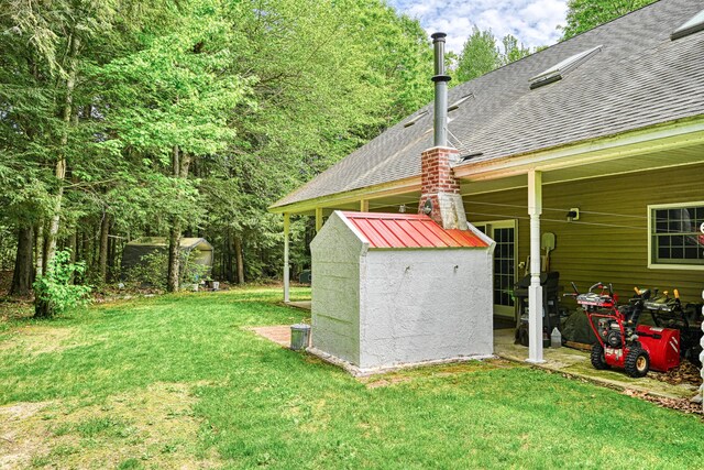 42 Lee Dr, Albion, ME 04910 - view of green lawn