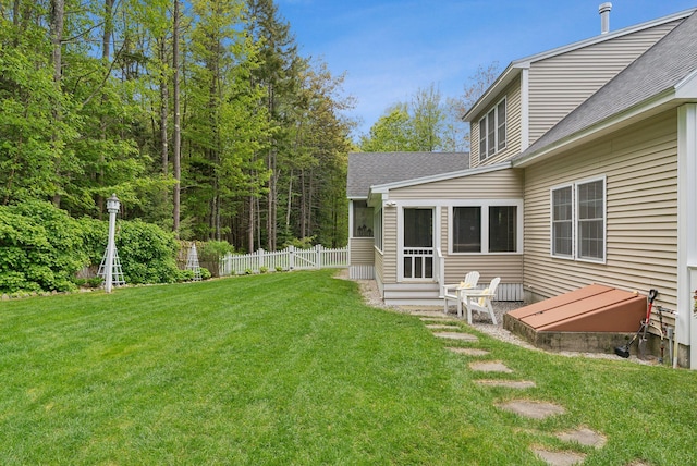 18 Forest Hill Ln, Kennebunk, ME 04043 - view of yard with entry steps