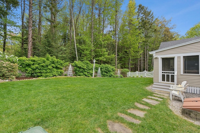 18 Forest Hill Ln, Kennebunk, ME 04043 - view of yard