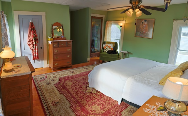 129 Libby St, Pittsfield, ME 04967 - bedroom featuring wood finished floors