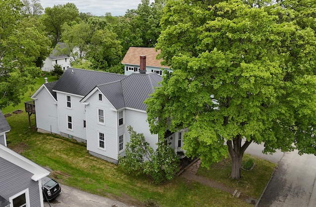 129 Libby St, Pittsfield, ME 04967 - aerial view of property and surrounding area