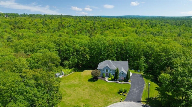 59 Sanderson Rd, Poland, ME 04274 - view from above of property featuring a forest