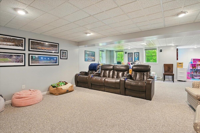 59 Sanderson Rd, Poland, ME 04274 - cinema room featuring carpet floors