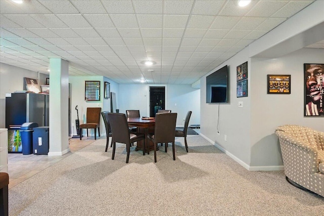 59 Sanderson Rd, Poland, ME 04274 - carpeted dining room with baseboards