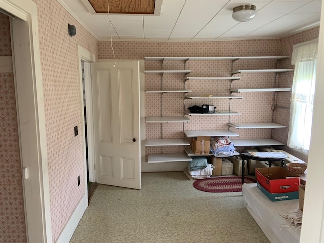 100 Bayside Rd, Ellsworth, ME 04605 - interior space with attic access
