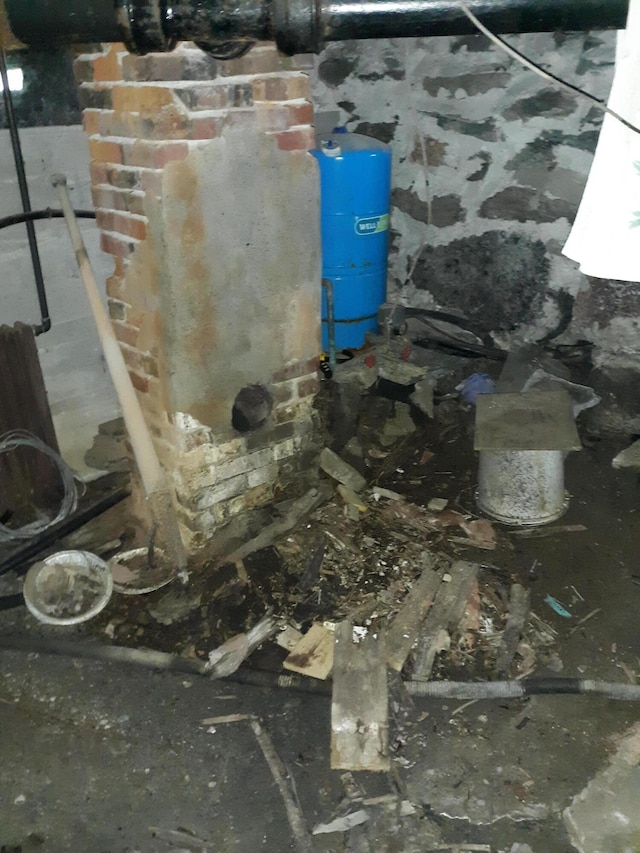 100 Bayside Rd, Ellsworth, ME 04605 - basement view of a water pressure tank