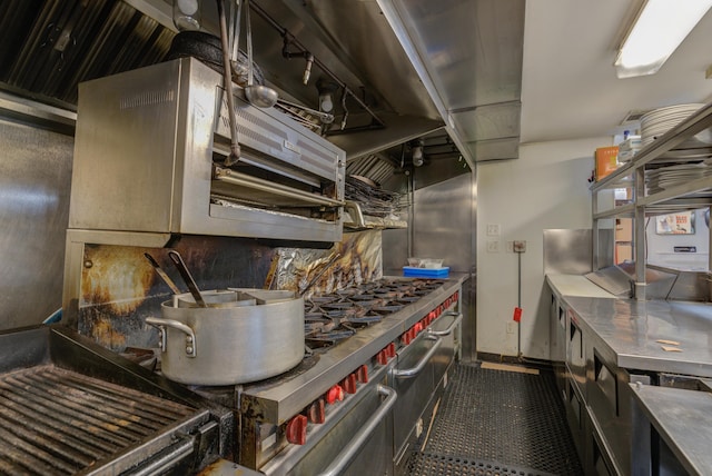 200 Shore Rd, Ogunquit, ME 03907 - kitchen featuring tasteful backsplash, stainless steel counters, and baseboards
