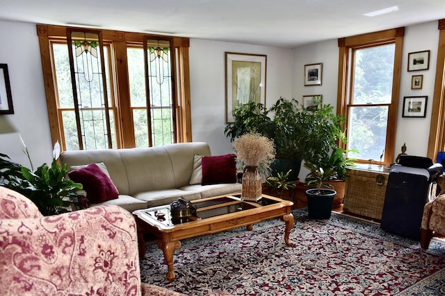 10 Rines Rd, Burnham, ME 04922 - living room featuring plenty of natural light