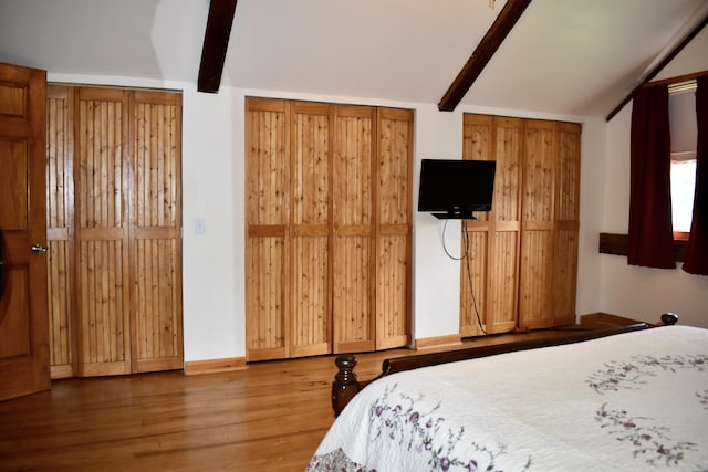 10 Rines Rd, Burnham, ME 04922 - bedroom featuring wood finished floors and baseboards