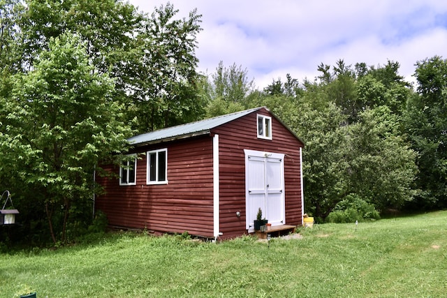 10 Rines Rd, Burnham, ME 04922 - view of shed