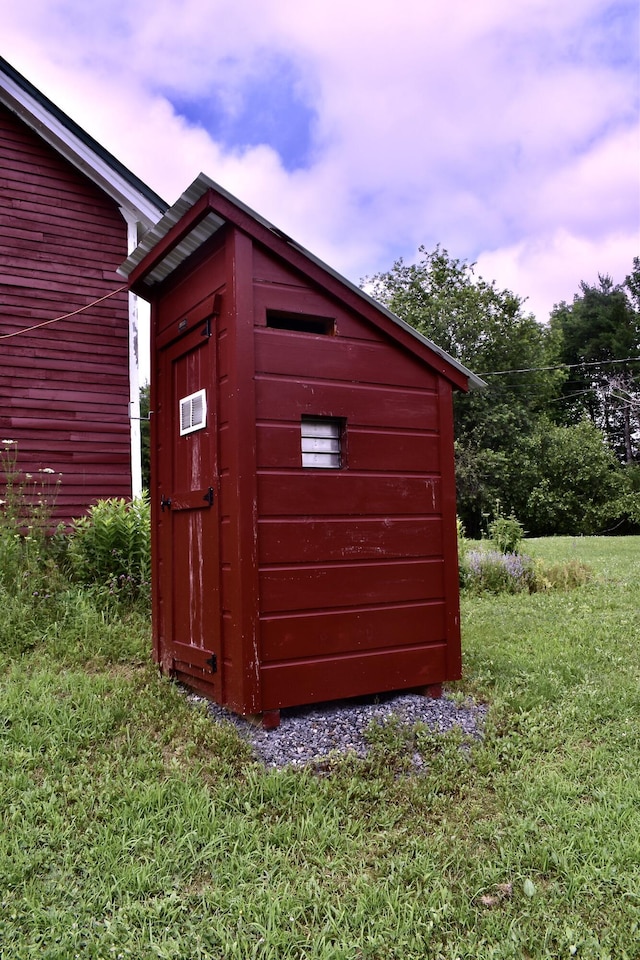 10 Rines Rd, Burnham, ME 04922 - view of shed