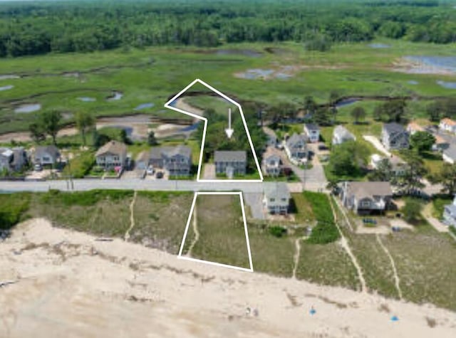 116 Hills Beach Rd, Biddeford, ME 04005 - view of property location with property parcel outlined and a large body of water