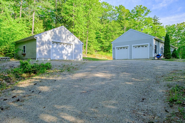 739 Spec Pond Rd, Porter, ME 04068 - view of detached garage