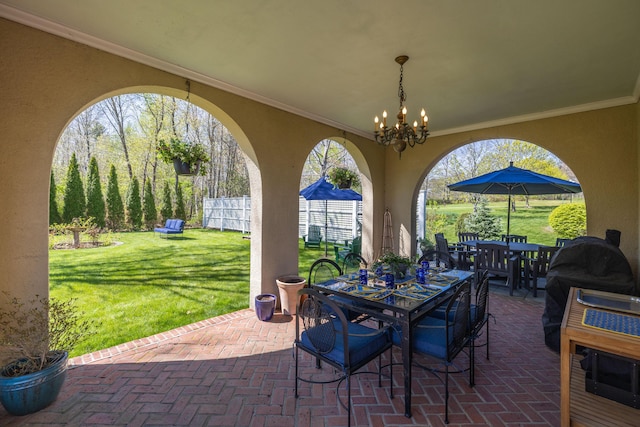 18 Bayside Dr, Belfast, ME 04915 - view of patio / terrace featuring outdoor dining area