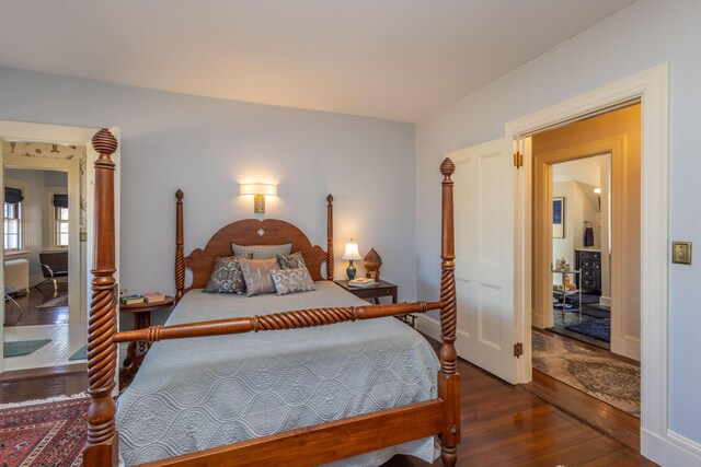 18 Bayside Dr, Belfast, ME 04915 - bedroom featuring wood finished floors and baseboards