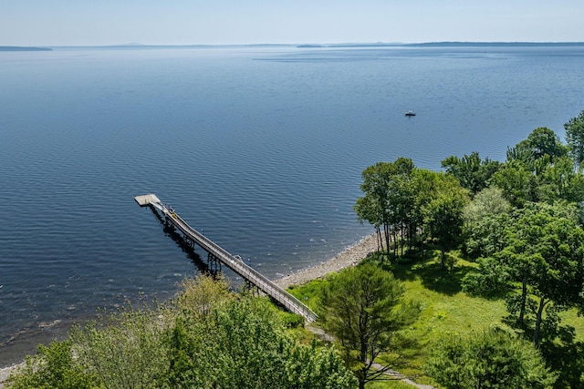 18 Bayside Dr, Belfast, ME 04915 - aerial view of a nearby body of water
