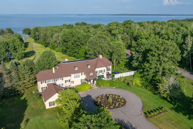 18 Bayside Dr, Belfast, ME 04915 - aerial view of property's location featuring a large body of water