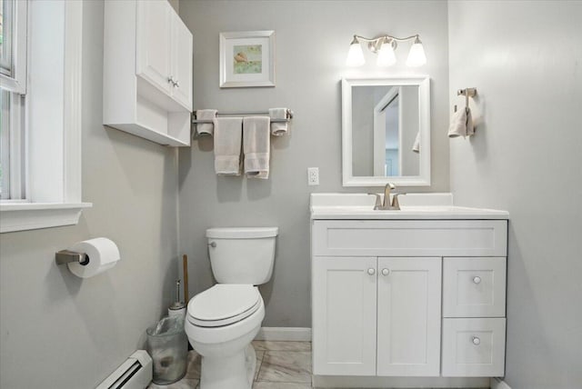 51 Four Wheel Dr, Brunswick, ME 04011 - bathroom with marble finish floors and vanity