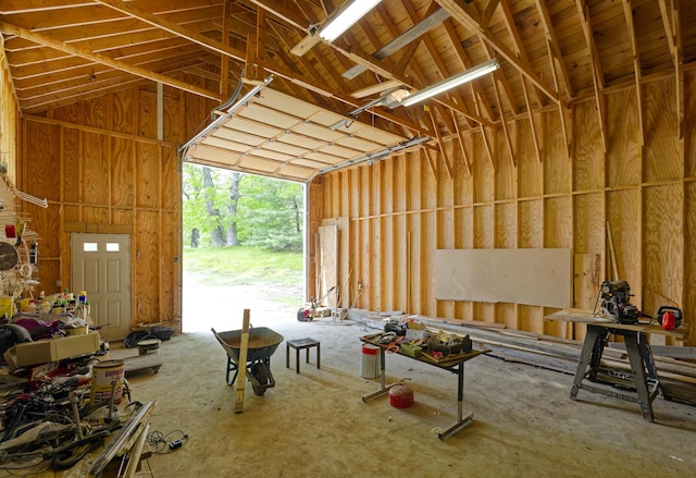 56 Borland Hill Rd, Nobleboro, ME 04555 - view of garage