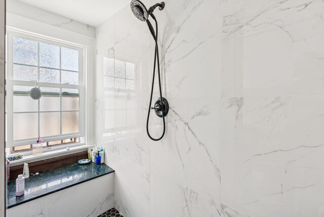148 State St, Portland, ME 04101 - full bath featuring a marble finish shower