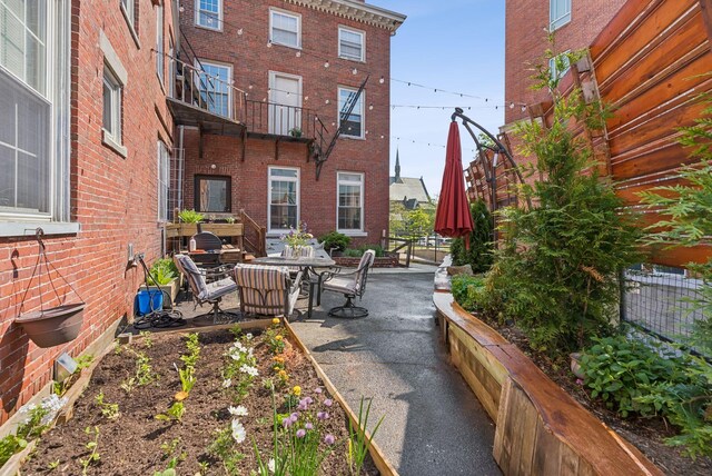 148 State St, Portland, ME 04101 - view of patio featuring outdoor dining area