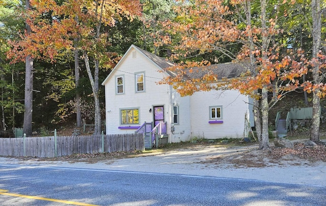 50 Baldwin Rd, Sebago, ME 04029 - view of traditional-style house