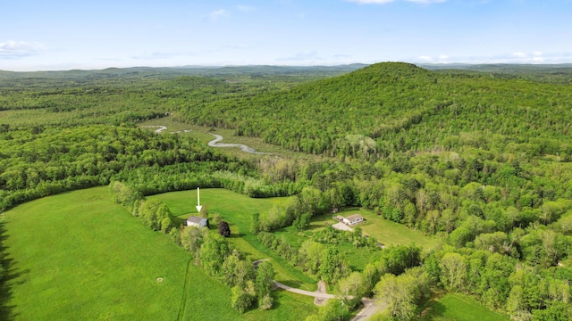 216 Monroe Rd, Winterport, ME 04496 - bird's eye view of a forest