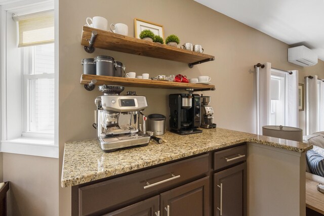 216 Monroe Rd, Winterport, ME 04496 - bar area featuring a wall unit AC