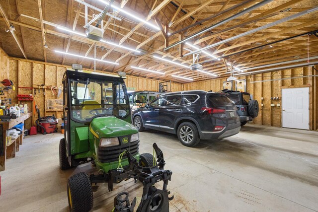 216 Monroe Rd, Winterport, ME 04496 - garage with a garage door opener