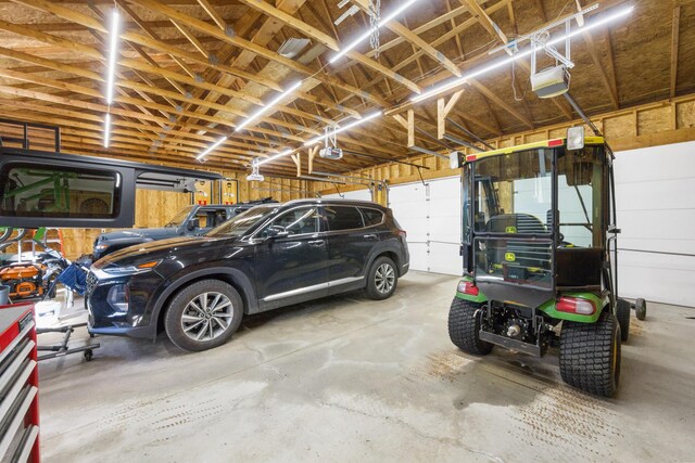 216 Monroe Rd, Winterport, ME 04496 - garage with a garage door opener