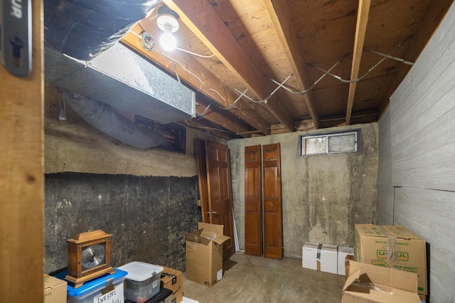 183 Buckfield Rd, Turner, ME 04282 - view of unfinished below grade area