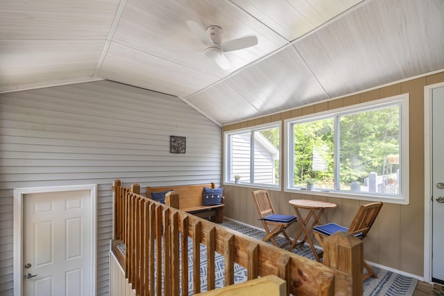 183 Buckfield Rd, Turner, ME 04282 - sunroom / solarium with vaulted ceiling