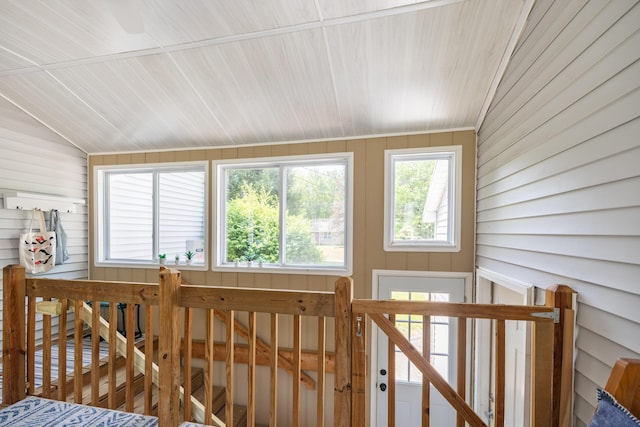 183 Buckfield Rd, Turner, ME 04282 - sunroom with lofted ceiling