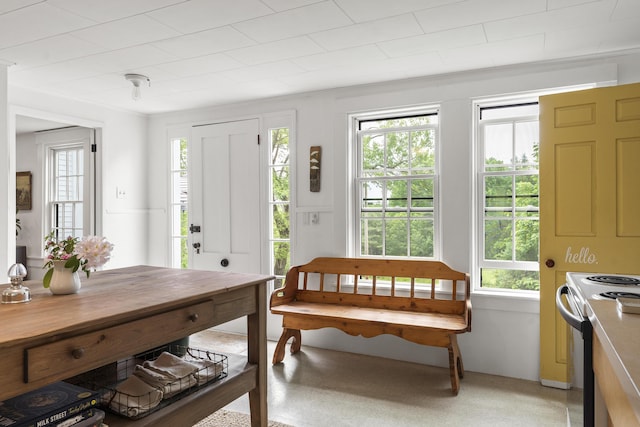 37 Walker Rd, Boothbay, ME 04537 - entrance foyer with healthy amount of natural light