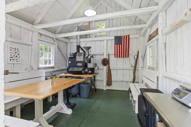 37 Walker Rd, Boothbay, ME 04537 - sunroom / solarium with a workshop area