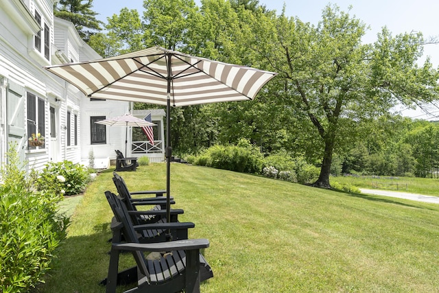 37 Walker Rd, Boothbay, ME 04537 - view of green lawn
