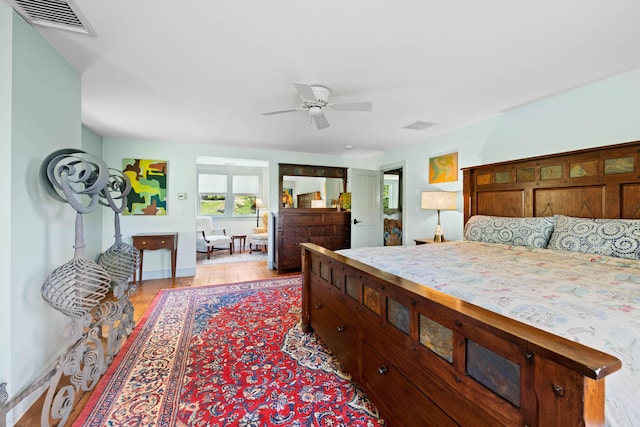 72 Vine St, South Berwick, ME 03908 - bedroom featuring ceiling fan
