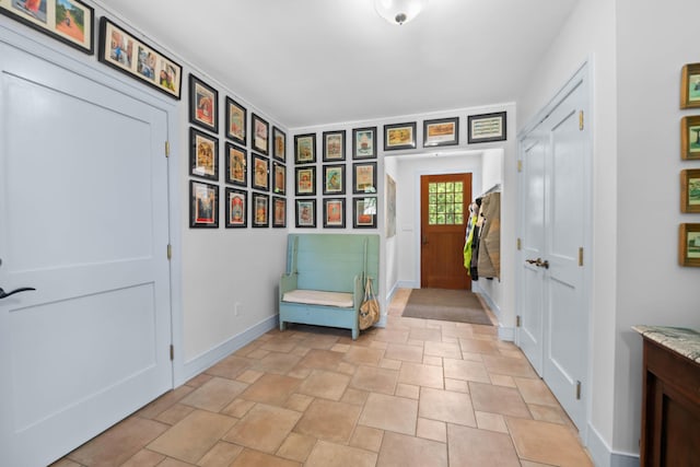 72 Vine St, South Berwick, ME 03908 - entrance foyer featuring stone finish floors and baseboards
