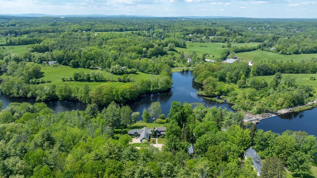 72 Vine St, South Berwick, ME 03908 - view of property location with a large body of water and a heavily wooded area
