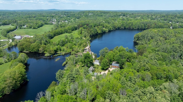 72 Vine St, South Berwick, ME 03908 - view of property location featuring a heavily wooded area and a large body of water