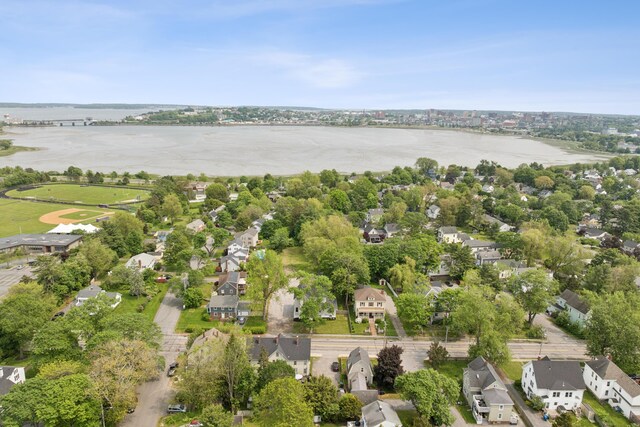 217 Ocean Ave, Portland, ME 04103 - aerial perspective of suburban area featuring a nearby body of water