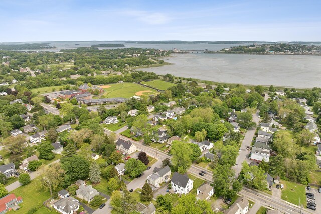 217 Ocean Ave, Portland, ME 04103 - aerial overview of property's location featuring a nearby body of water and nearby suburban area