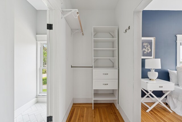 217 Ocean Ave, Portland, ME 04103 - spacious closet with light wood-style flooring