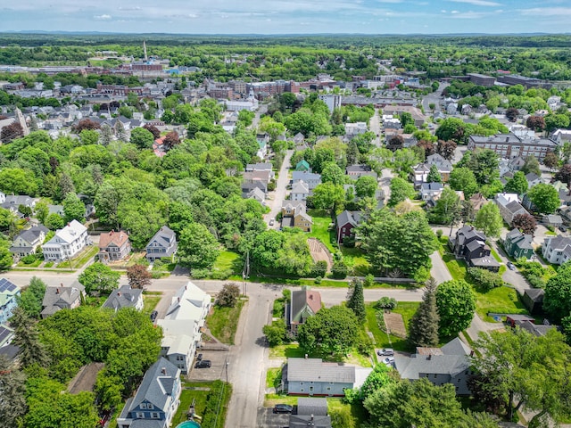 4 Heath St, Waterville, ME 04901 - aerial perspective of suburban area