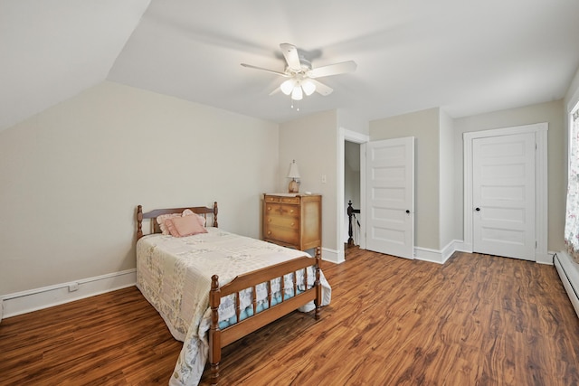 4 Heath St, Waterville, ME 04901 - bedroom featuring wood finished floors, baseboards, and a ceiling fan