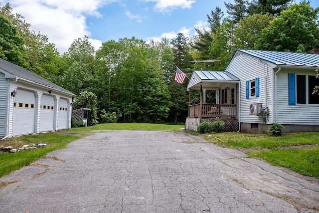 130 Davis Rd, Fairfield, ME 04937 - view of asphalt driveway