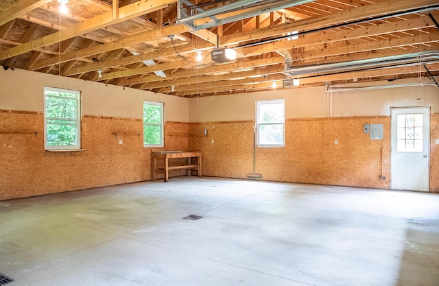 130 Davis Rd, Fairfield, ME 04937 - garage featuring a garage door opener