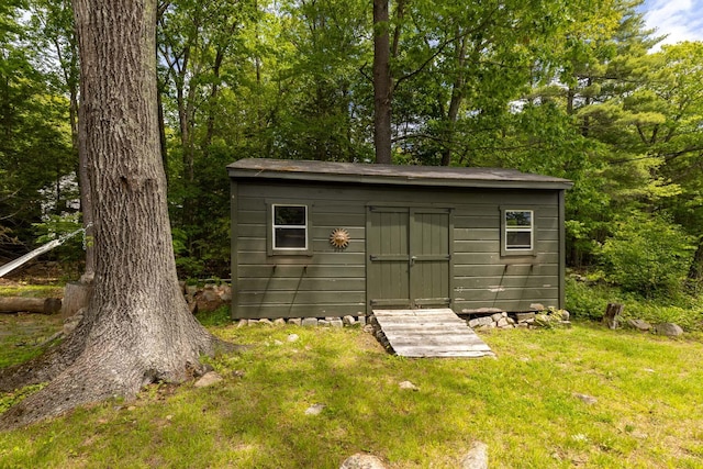 83 Brixham Rd, York, ME 03909 - view of shed