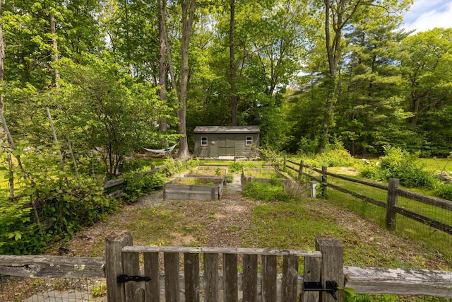 83 Brixham Rd, York, ME 03909 - view of yard featuring a vegetable garden