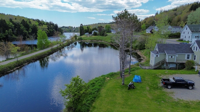 590 Main St, East Machias, ME 04630 - water view featuring a forest